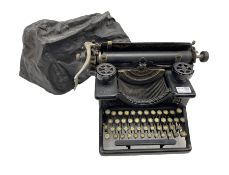 Woodstock typewriter with cover