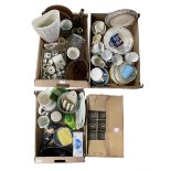 Quantity of ceramics and glass including a Hornsea Studio Craft vase no. 392