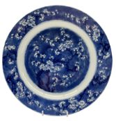 18th century Chinese kangxi blue and white plate