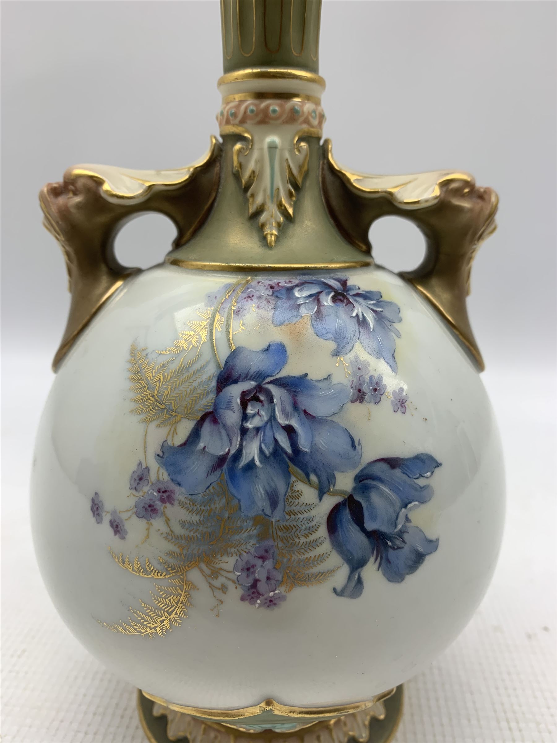 Royal Worcester blush ivory vase - Image 4 of 4