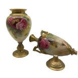 Early 20th century Royal Worcester vase