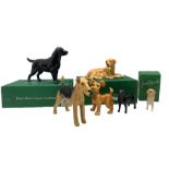 Collection of Beswick animals including 'Scamp' 1058