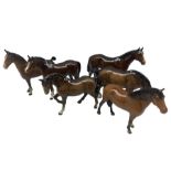 Beswick New Forest pony in bay gloss No1646
