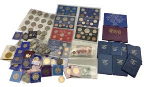 Mostly Great British coins including approximately 90 grams of pre 1920 and approximately 175 grams