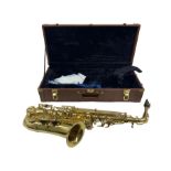 Artemis brass alto saxophone