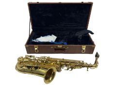 Artemis brass alto saxophone