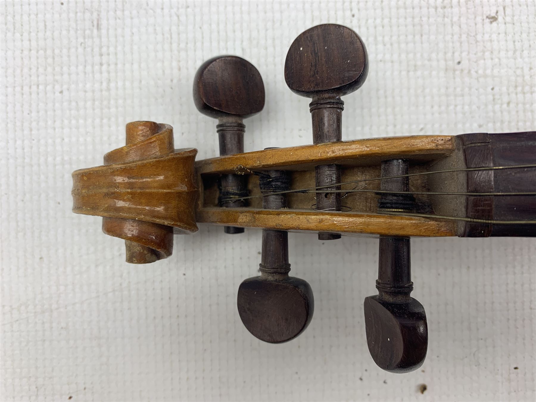 20th century 7/8 Violin - Image 9 of 9