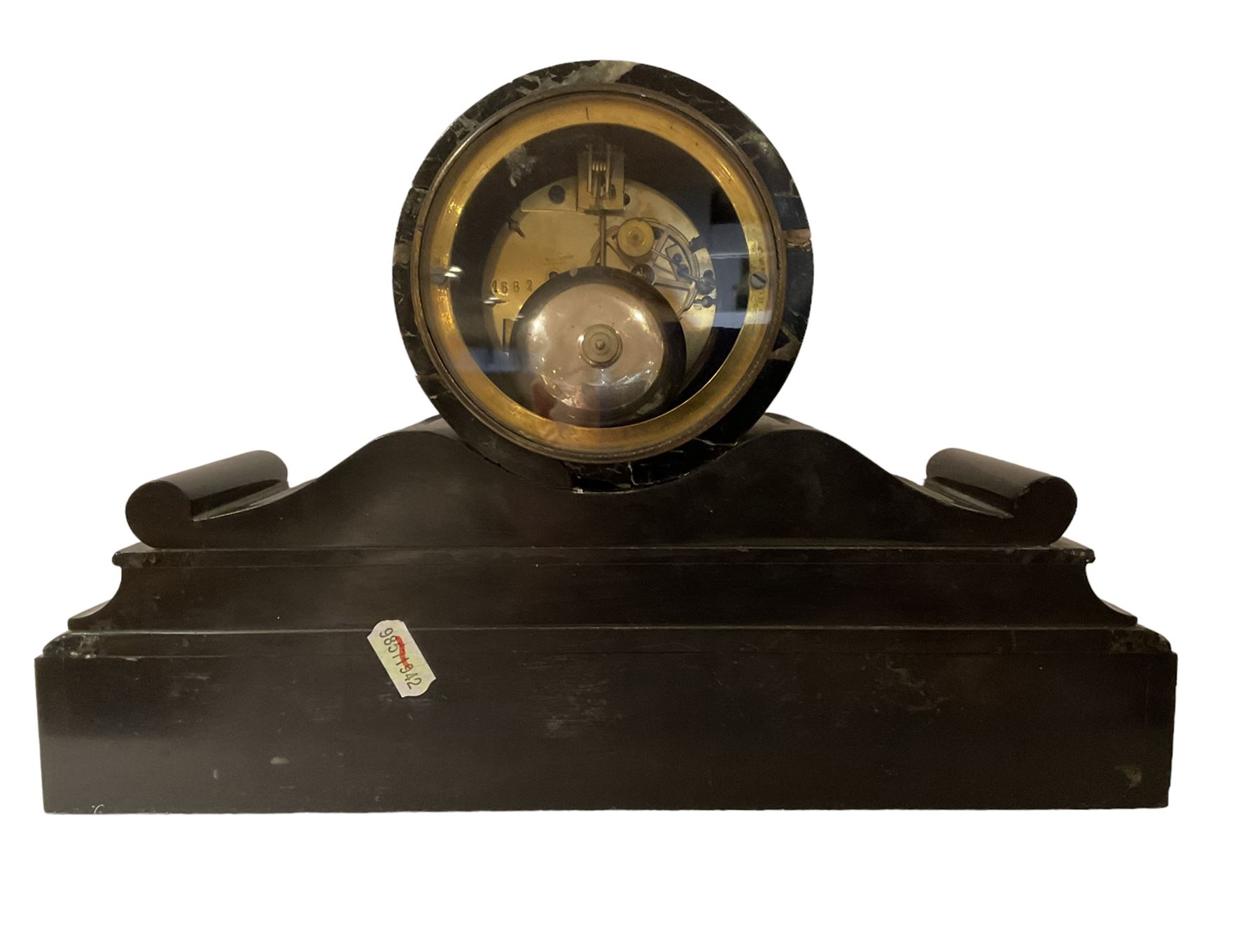 French - late-19th century 8-day drum clock - Image 3 of 3