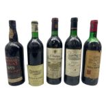 A bottle of Quinta Do Noval 1975 vintage port