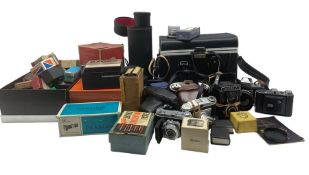 Vintage and later cameras and related equipment