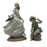 Two Lladro figures