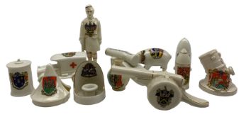 Quantity of WWI created ware including ambulance