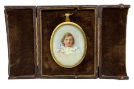 Early 20th century miniature portrait