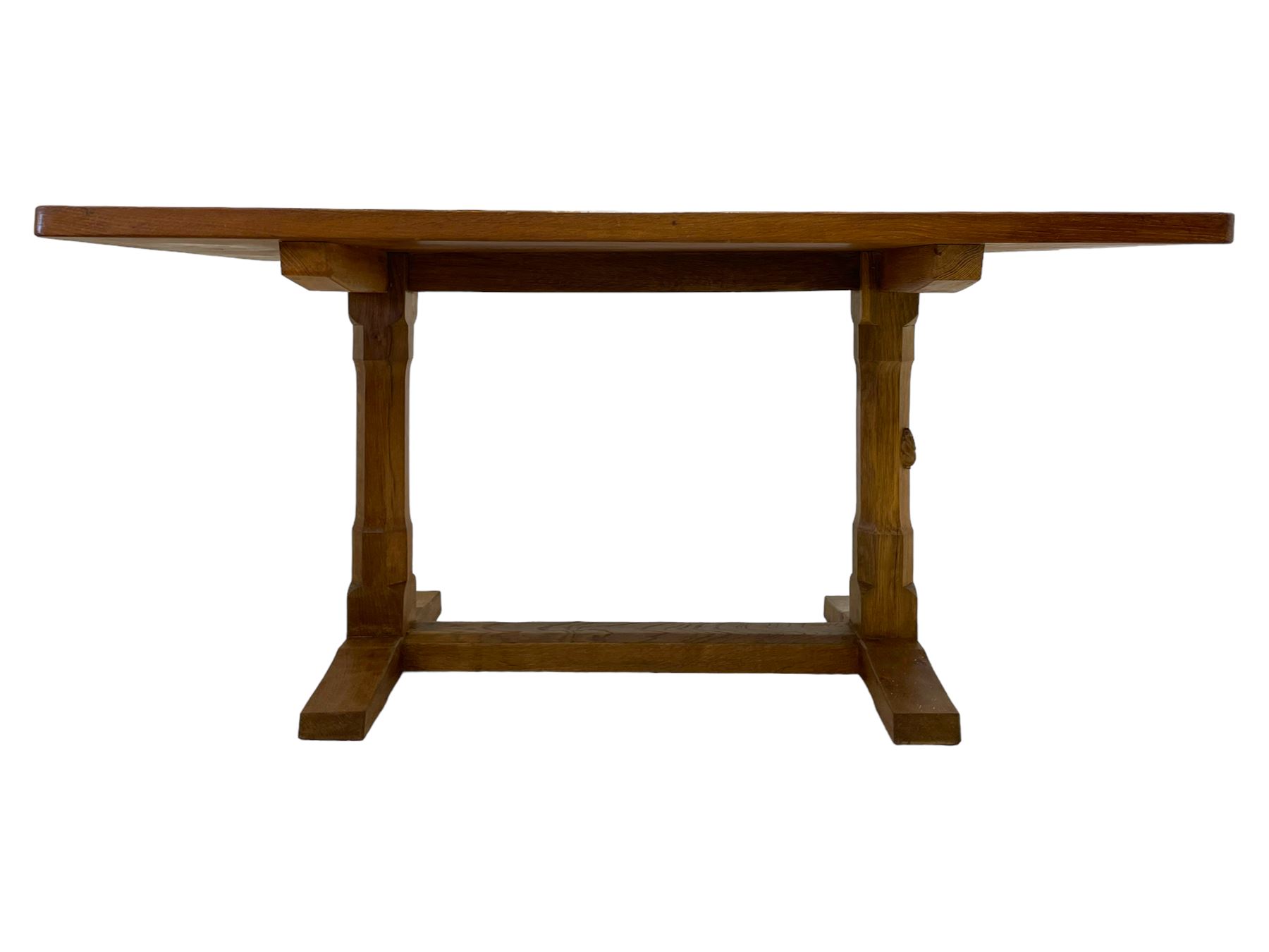 Rabbitman - oak dining table - Image 5 of 8