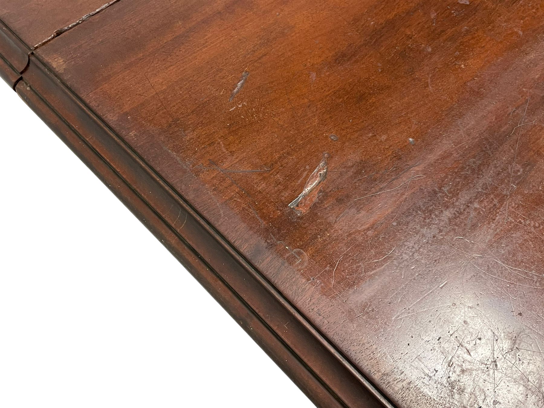 Large 19th century mahogany dining table - Image 23 of 30