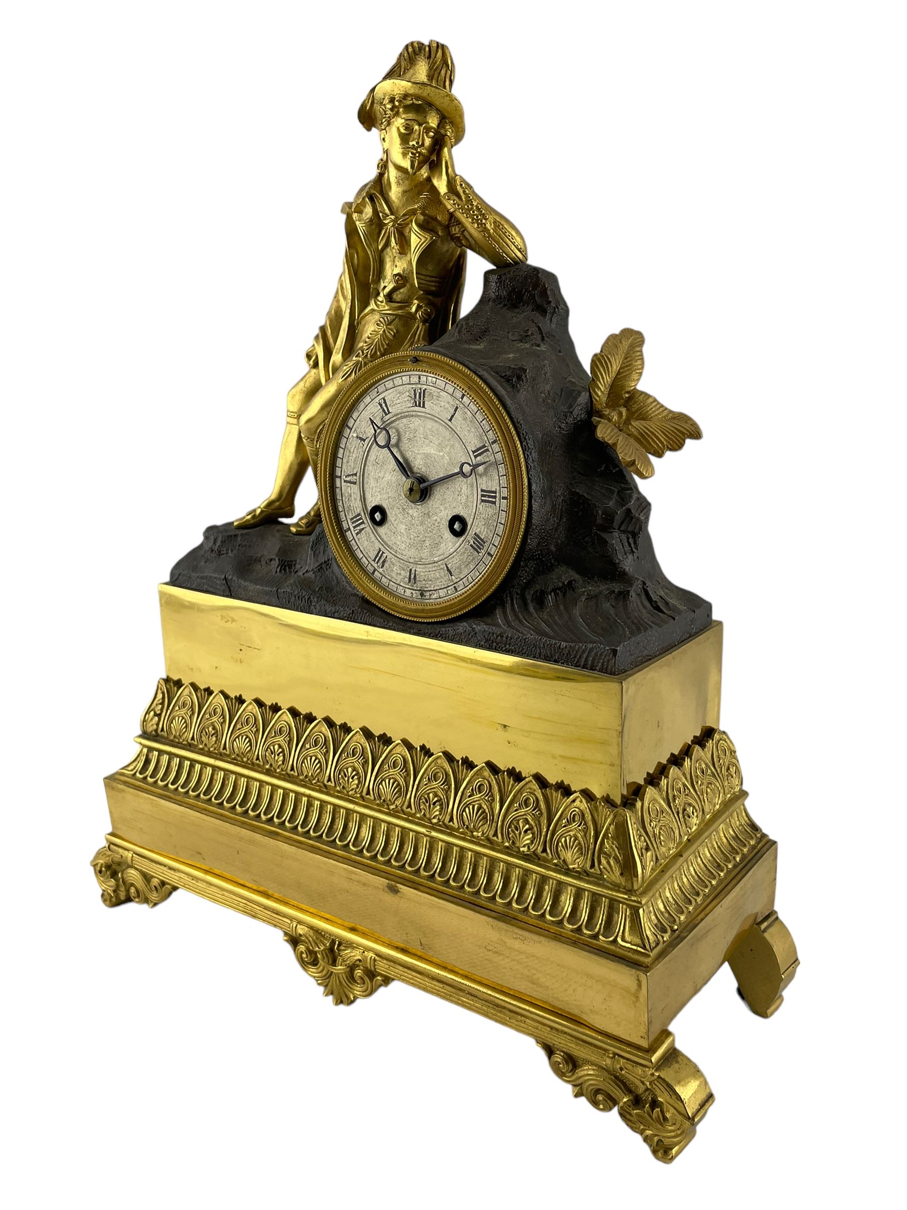 Louis Phillipe - 8-day French striking mantle clock circa 1840 - Image 4 of 11
