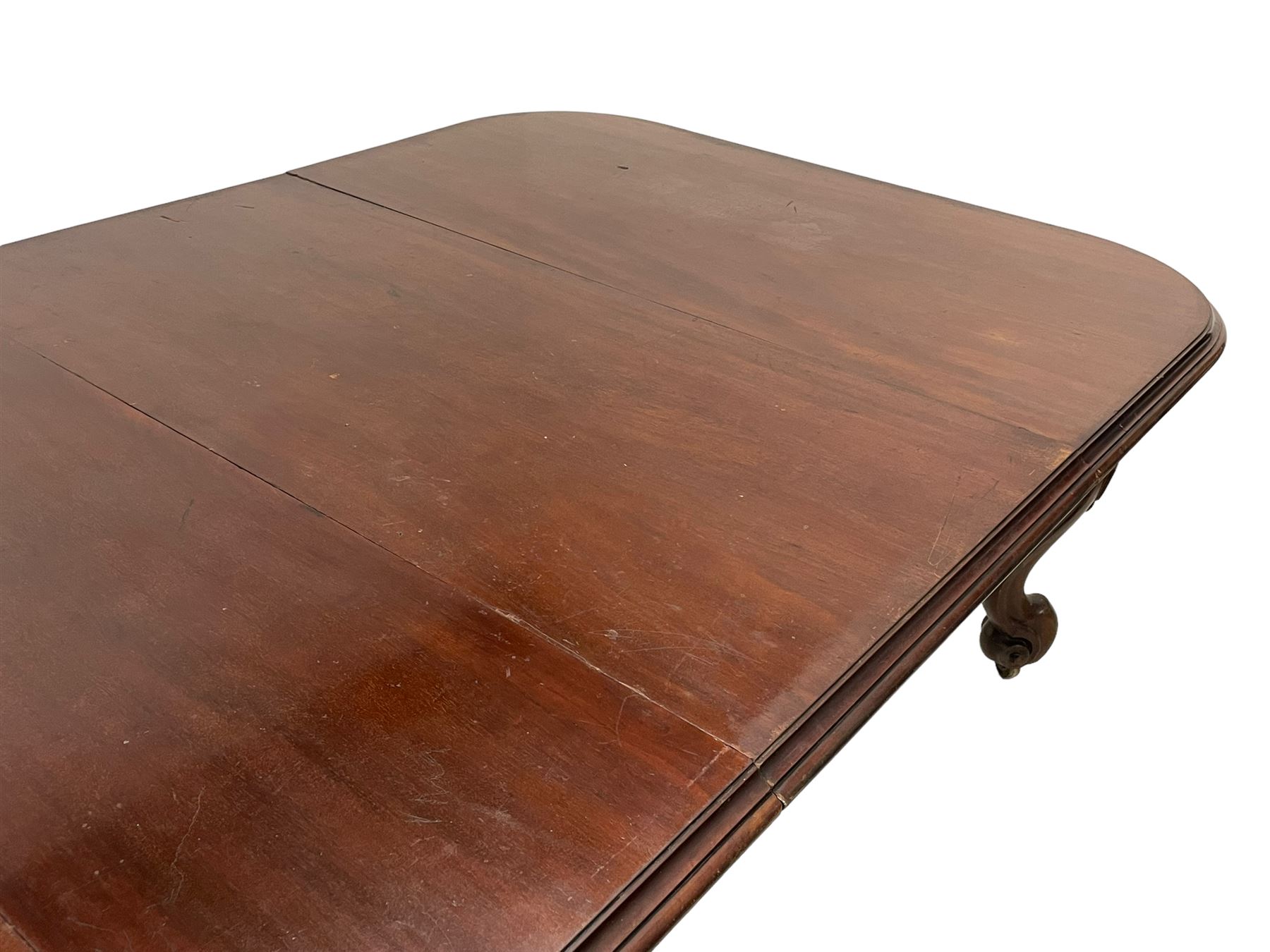 Large 19th century mahogany dining table - Image 27 of 30