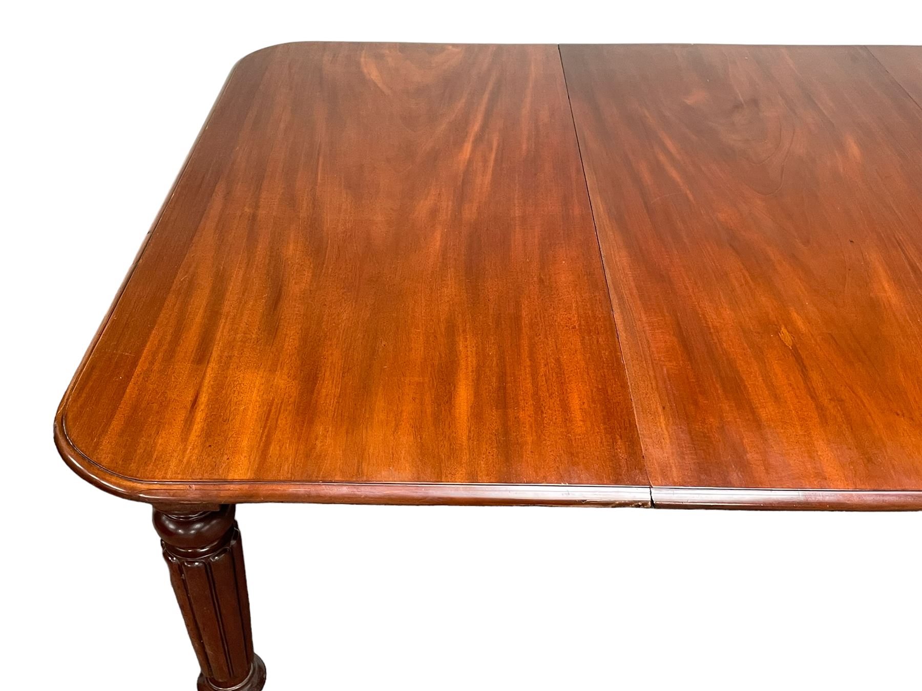 Victorian mahogany extending dining table - Image 8 of 19