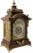 Reinhold Schneckenburger - German late 19th century 8-day mantle clock in a rosewood case