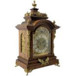 Reinhold Schneckenburger - German late 19th century 8-day mantle clock in a rosewood case