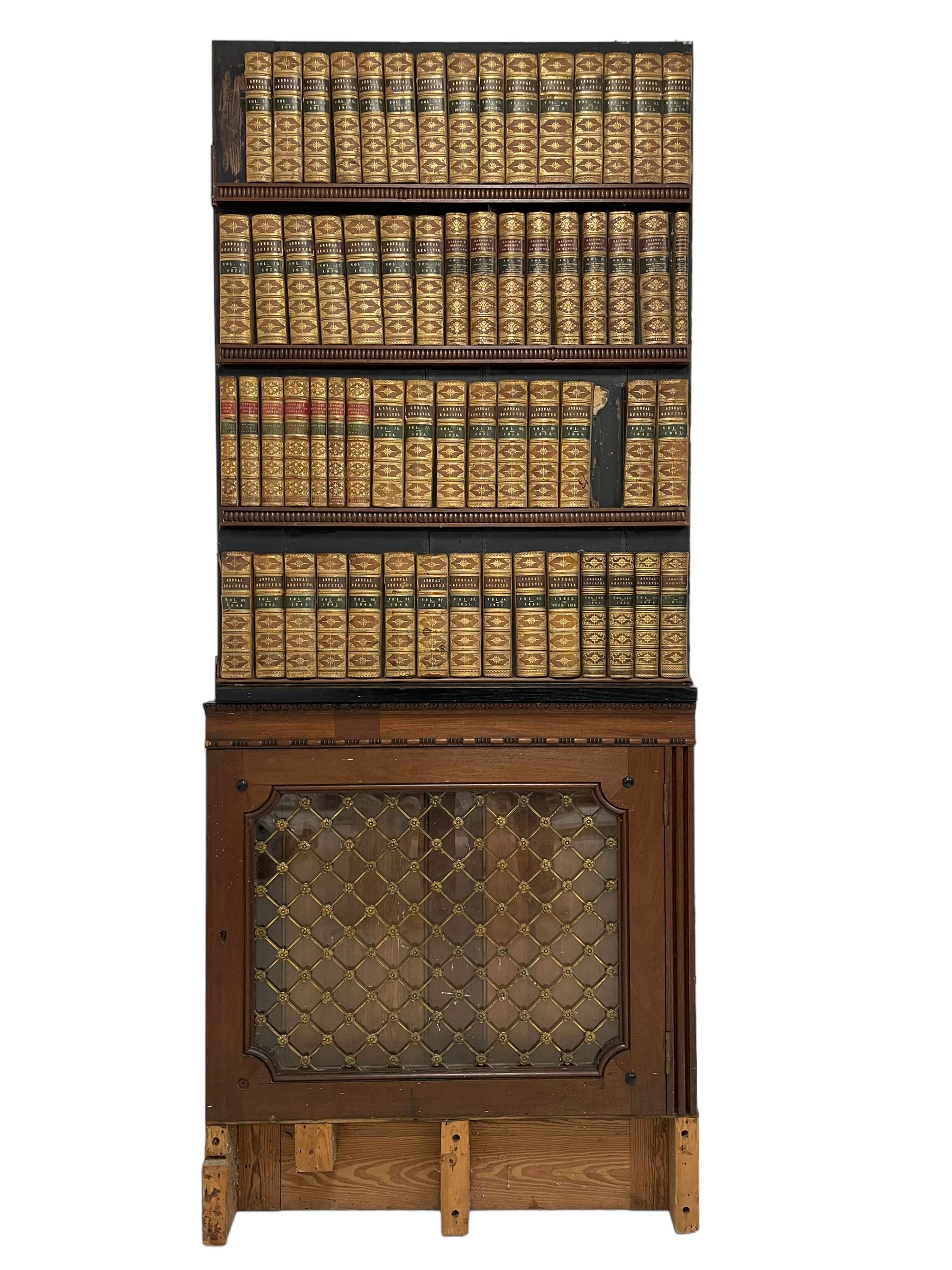 19th century secret door disguised as a bookcase - Image 9 of 14