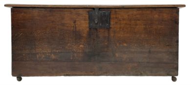 18th century oak coffer or chest