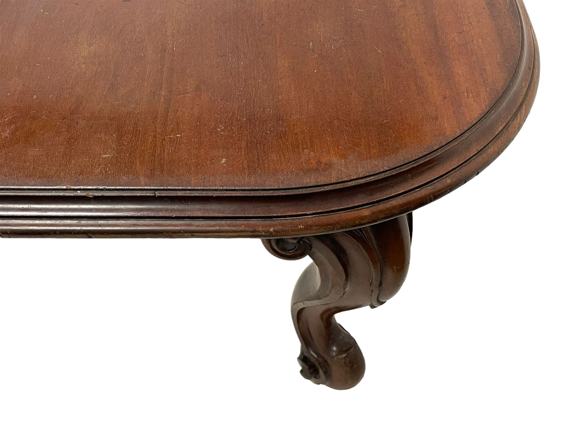 Large 19th century mahogany dining table - Image 20 of 30