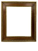 19th century rosewood and gilt stepped rectangular frame