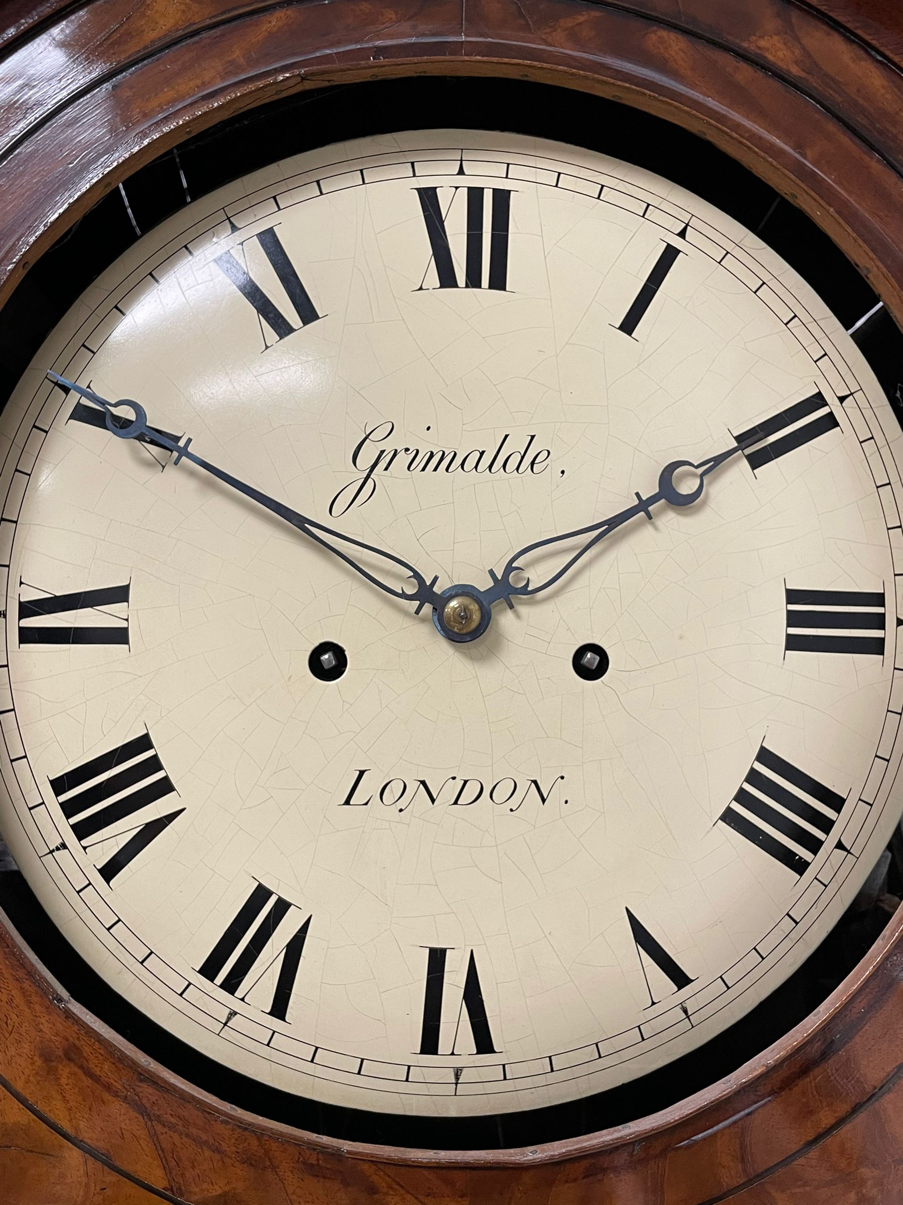 Grimalde of London - Mahogany 8-day longcase clock c1805 - Image 8 of 14