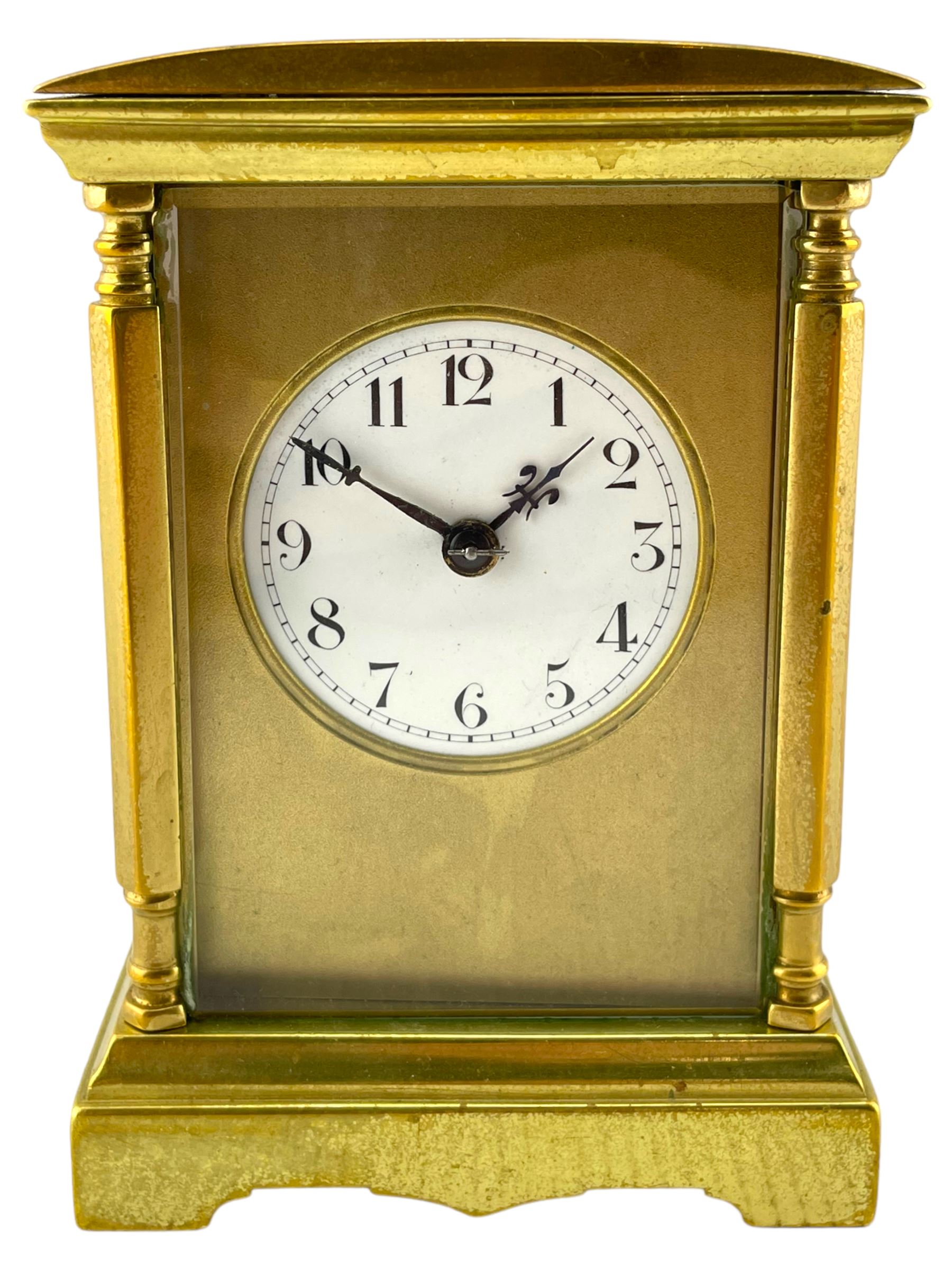 French - late19th century spring driven 8-day table clock