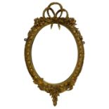 19th century gilt wood and gesso Girandole mirror