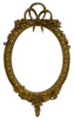 19th century gilt wood and gesso Girandole mirror