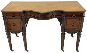 Late 19th century mahogany writing desk
