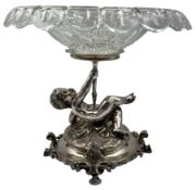 French silver-plated centrepiece by Christofle