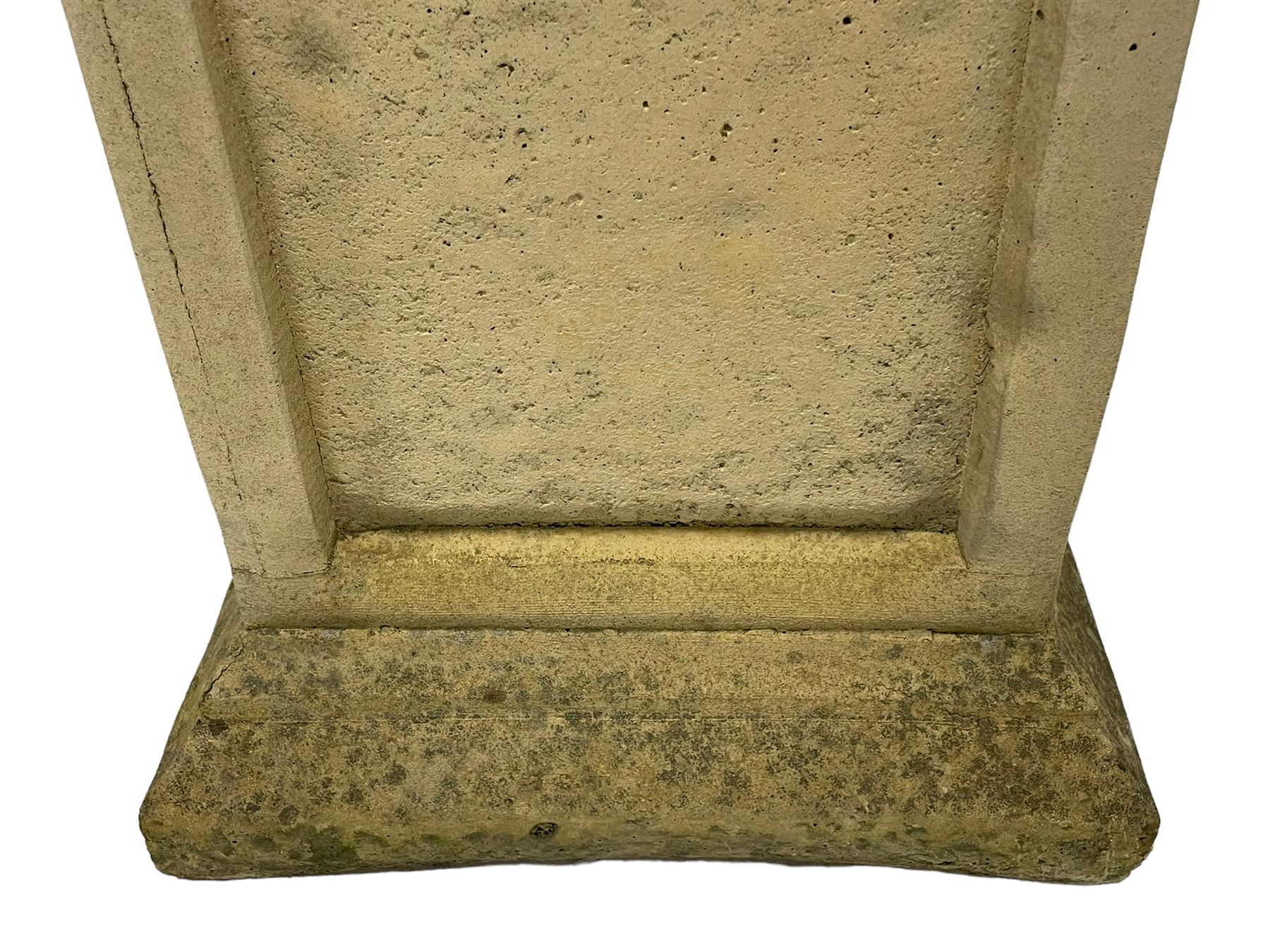 Pair of composite stone classical design urns - Image 9 of 9