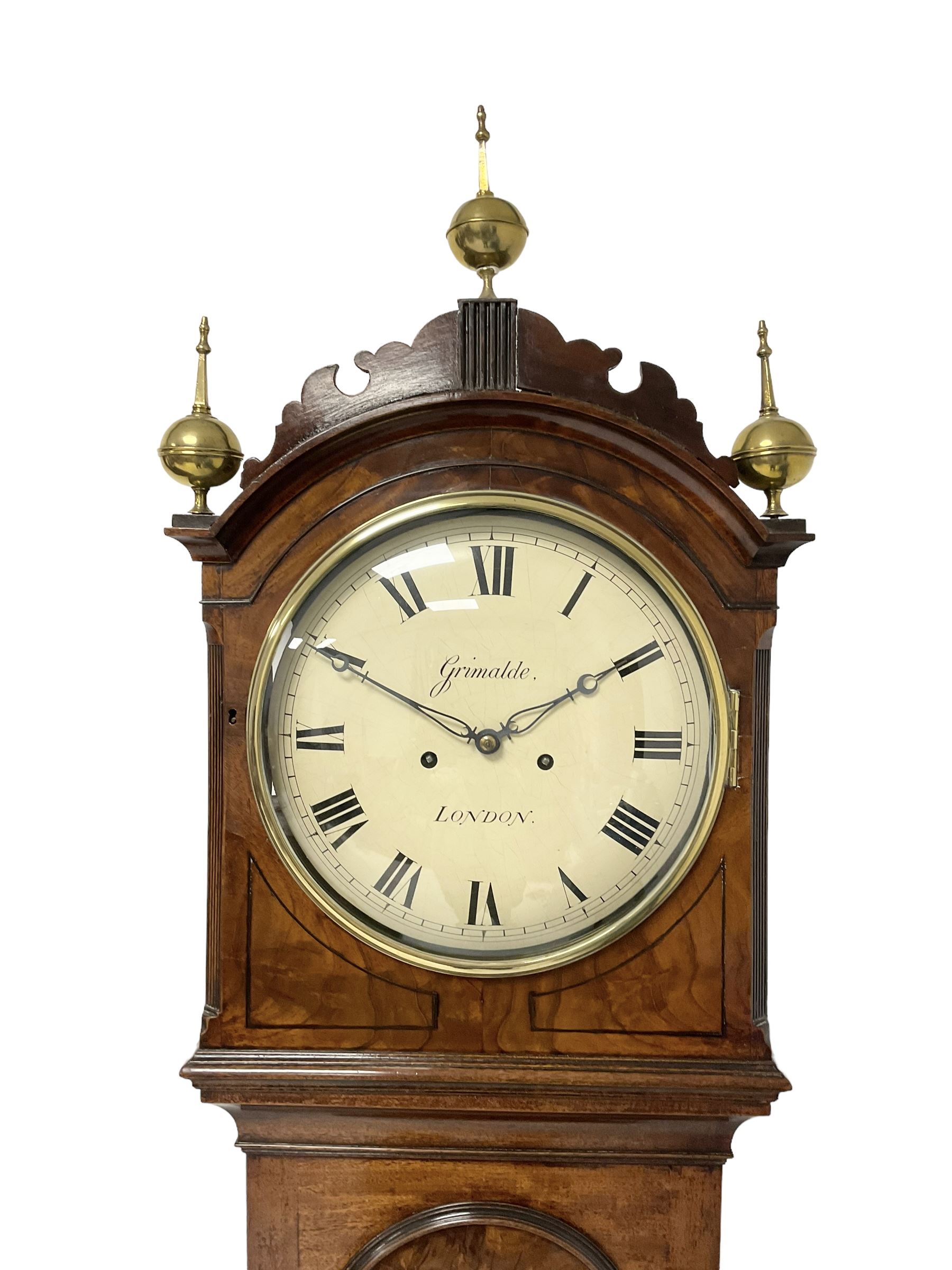 Grimalde of London - Mahogany 8-day longcase clock c1805 - Image 3 of 14