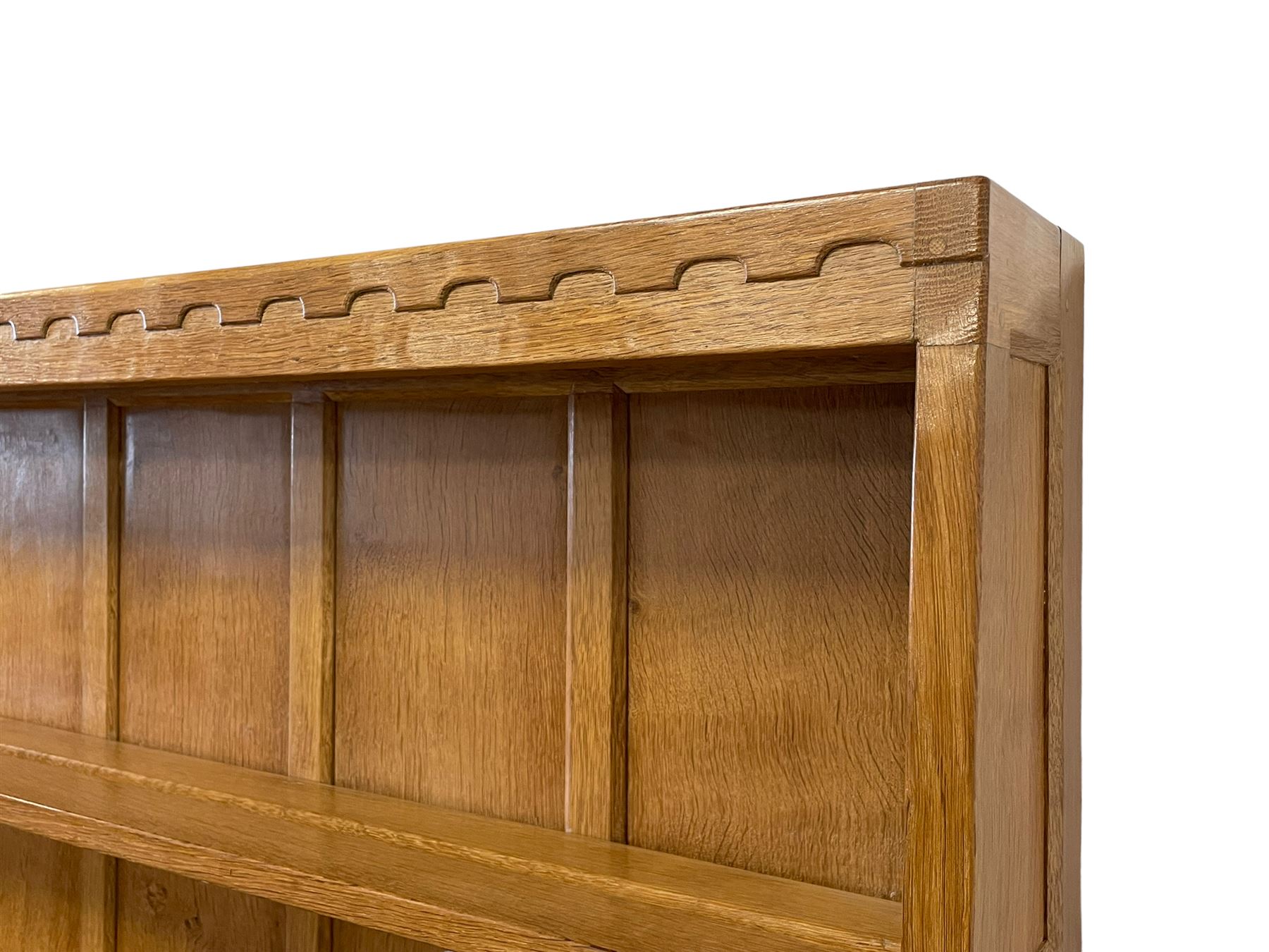 Rabbitman - adzed oak dresser - Image 2 of 11