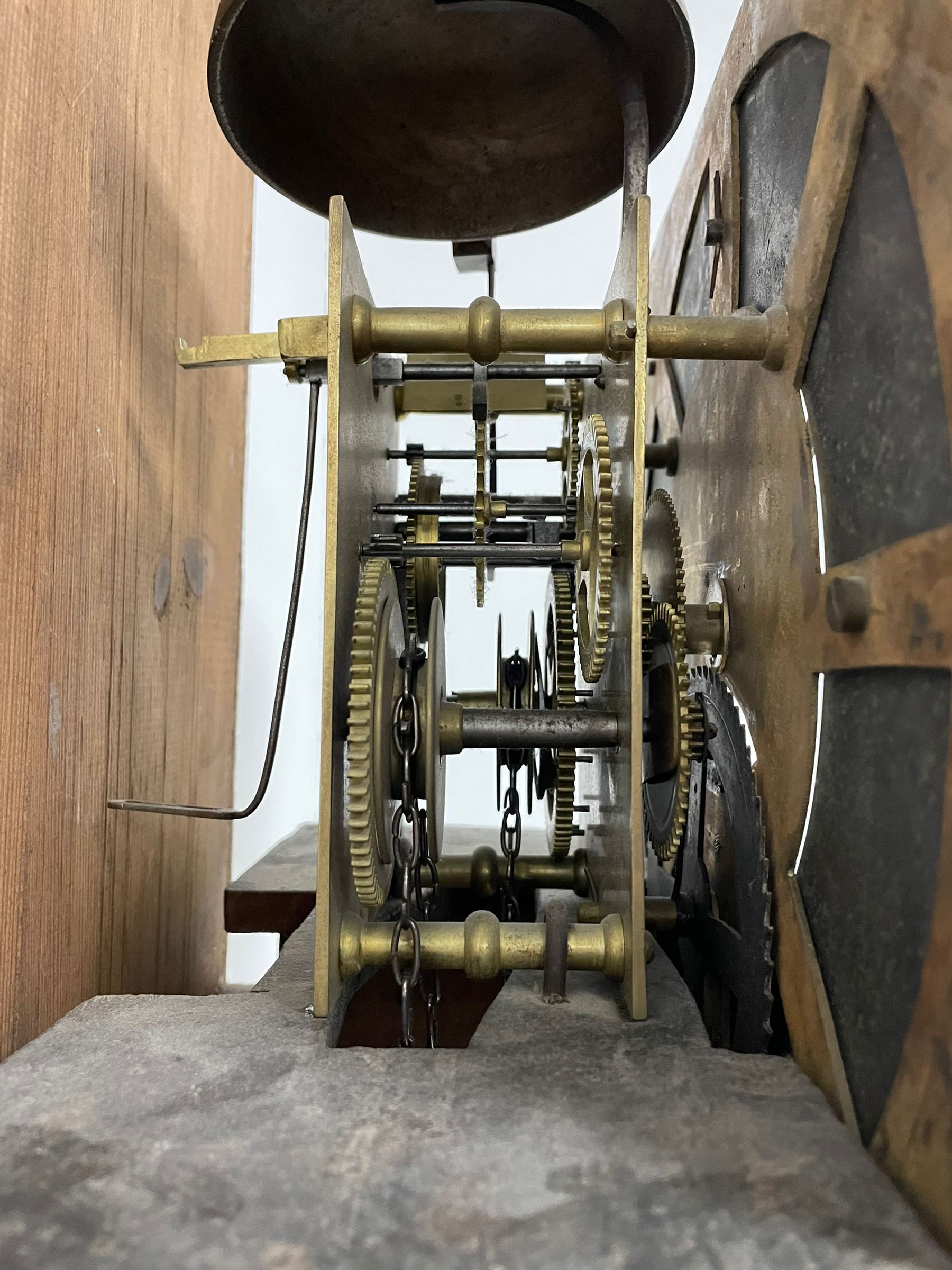 William Coulton of York - 30-hour oak cased mid-18th century longcase clock - Image 8 of 9