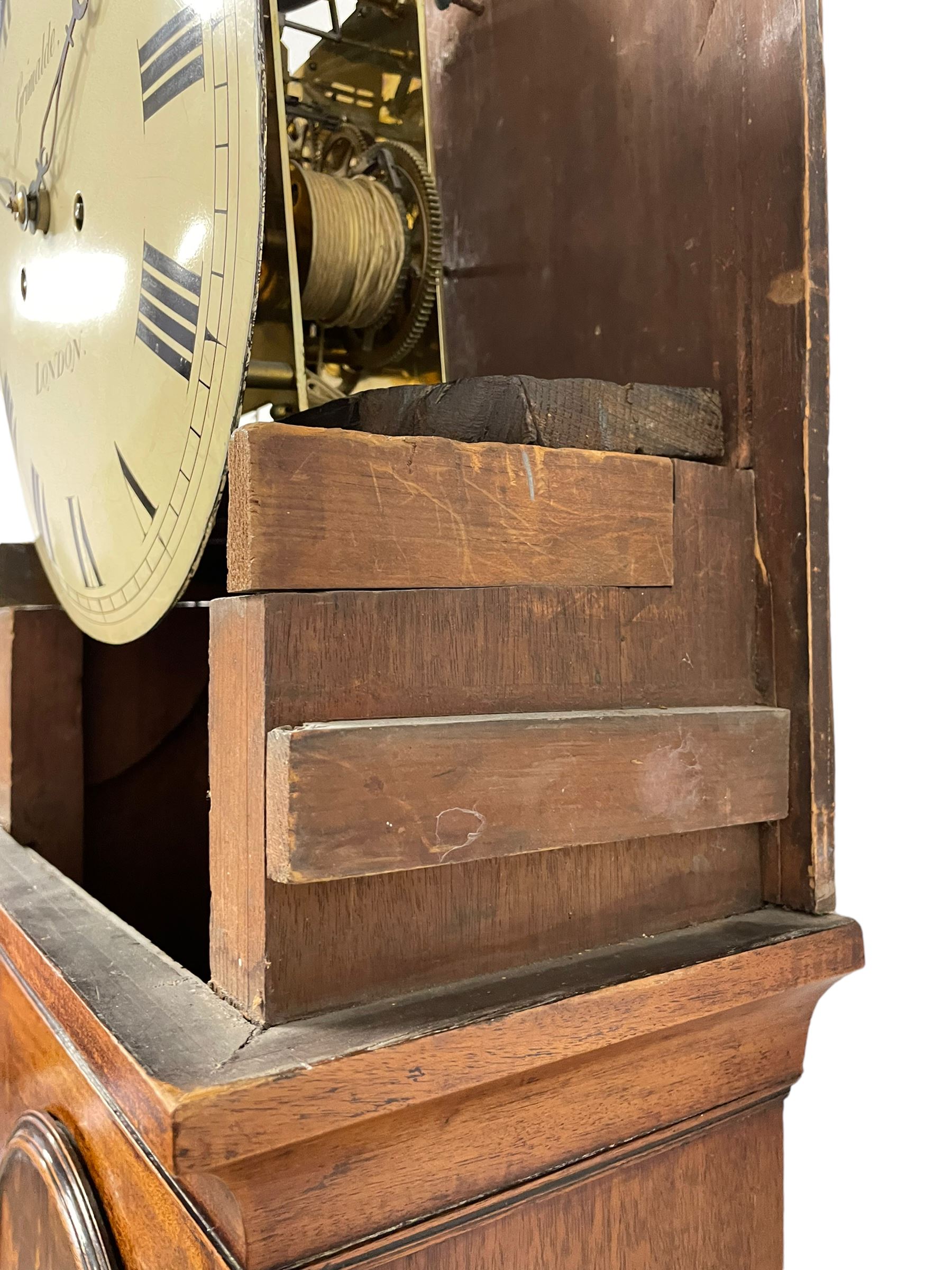 Grimalde of London - Mahogany 8-day longcase clock c1805 - Image 14 of 14