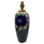 Moorcroft Clematis pattern table lamp