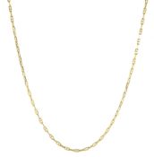 18ct gold marine link necklace