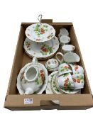 Queens 'Virginia Strawberry' tea ware in one box