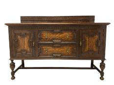 Early 20th century oak sideboard