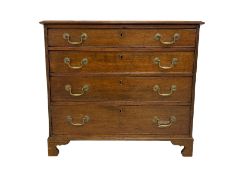 George III oak chest