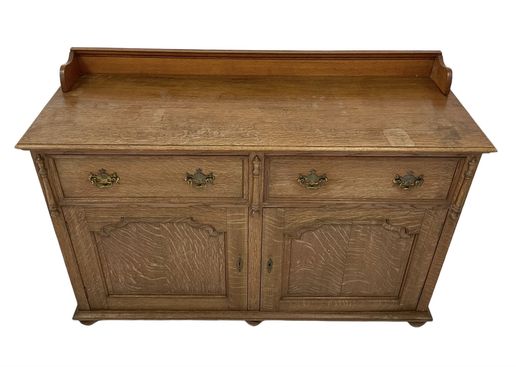 Late 19th century oak sideboard - Image 2 of 5