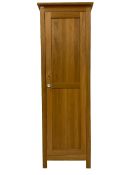 Light oak single wardrobe