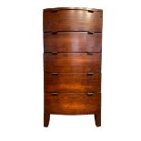 Barker & Stonehouse - Navajos reclaimed chestnut bow front chest