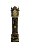 20th-century - Chinoiserie 8-day chiming longcase clock