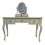 Laura Ashley - cream finish dressing table fitted with three drawers