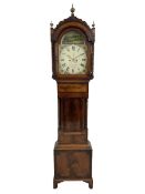 William Summerhayes of Taunton - 8-day mahogany longcase clock c1850